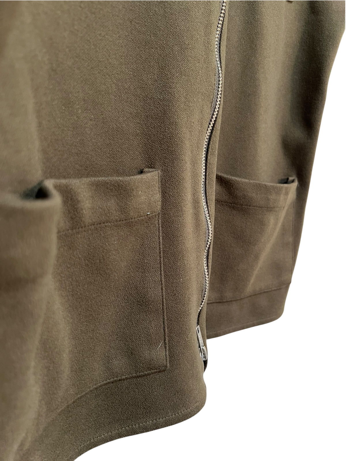 Overshirt med dragkedja