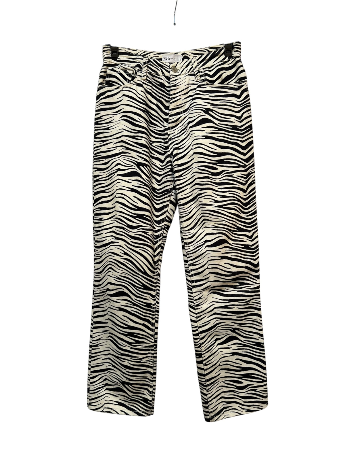 Zebrarandiga jeans