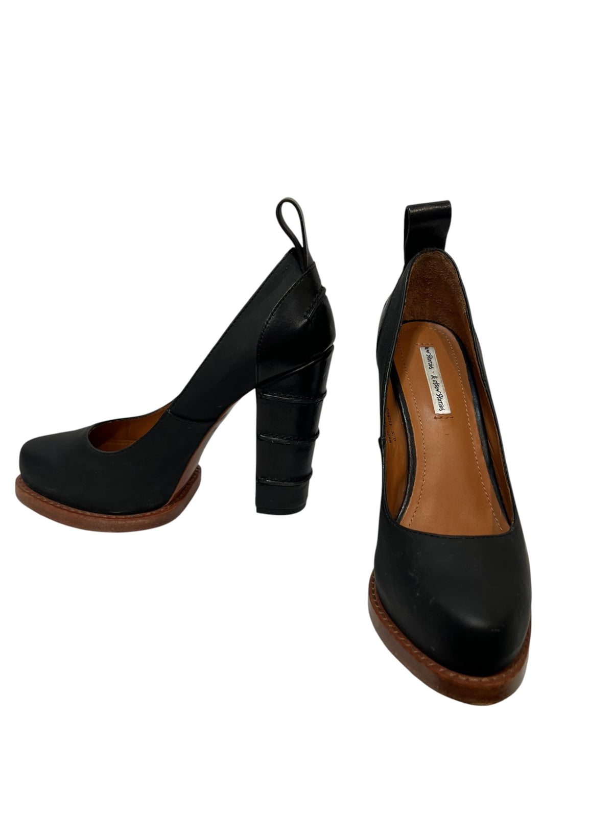 Högklackade pumps