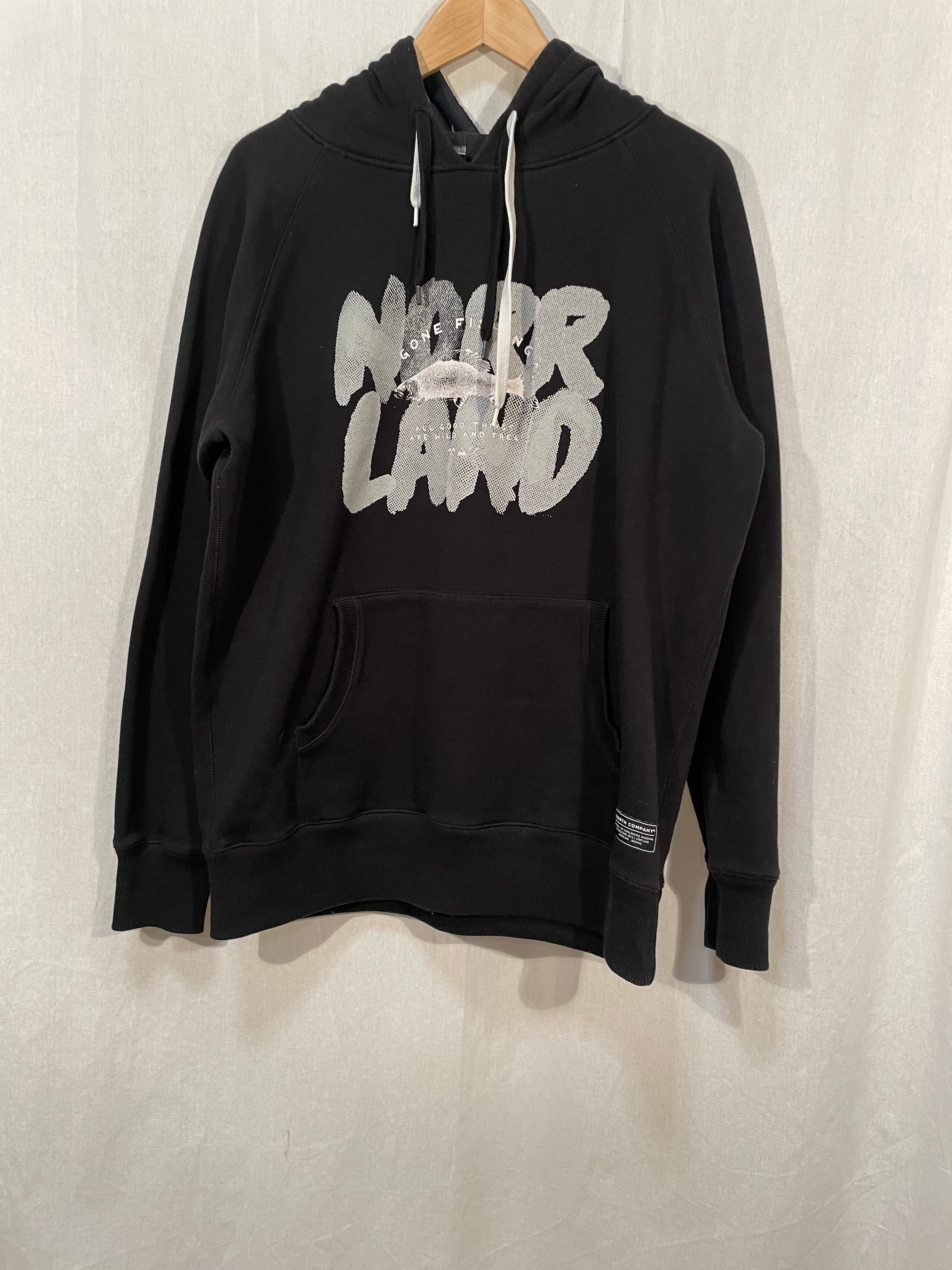 Hoodie med Grafik